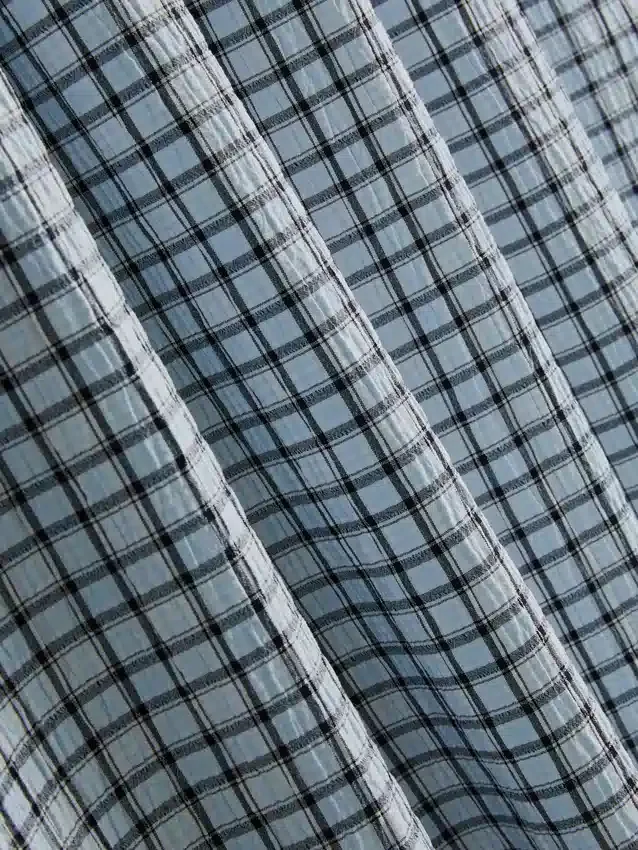 Gathered check midi skirt Gathered check midi skirt
