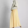 Gathered midi skirt Gathered midi skirt
