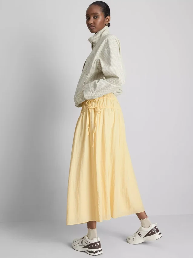 Gathered midi skirt Gathered midi skirt