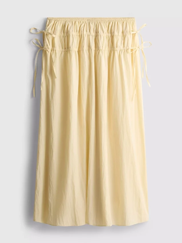 Gathered midi skirt Gathered midi skirt