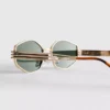 Geometric metal frame sunglasses Geometric metal frame sunglasses