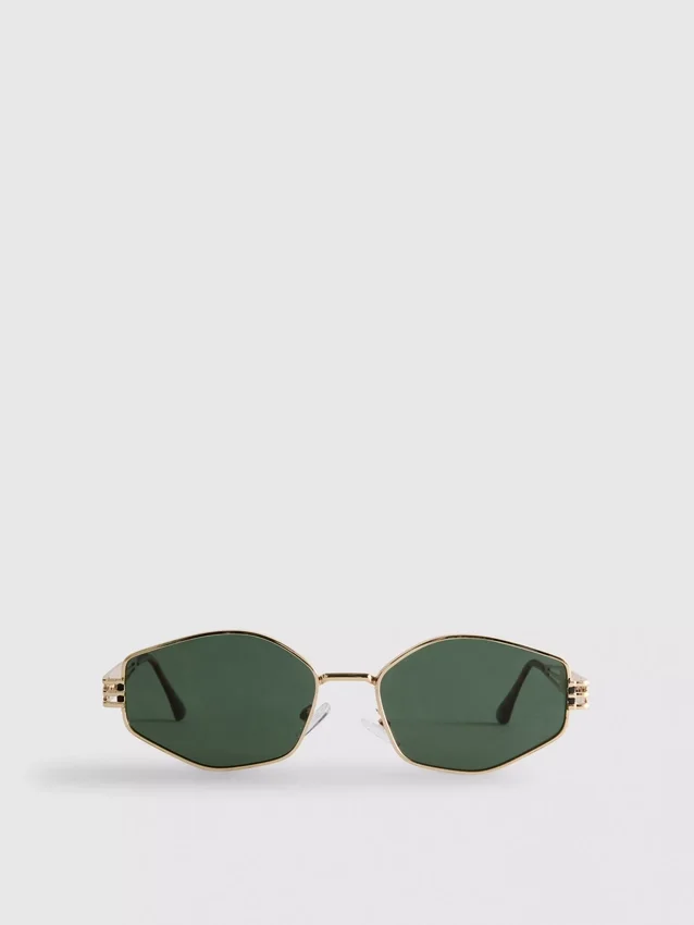 Geometric metal frame sunglasses Geometric metal frame sunglasses
