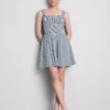 Gingham corset mini dress Gingham corset mini dress