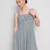 Gingham corset mini dress Gingham corset mini dress