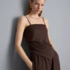 Hanky hem bandeau top Hanky hem bandeau top