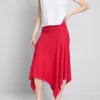 Hanky hem midi skirt Hanky hem midi skirt