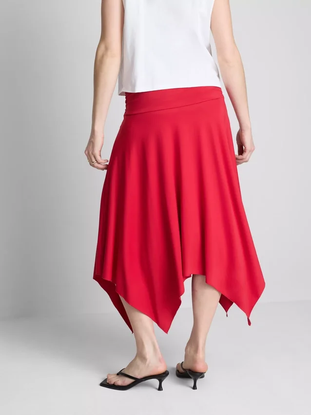 Hanky hem midi skirt Hanky hem midi skirt