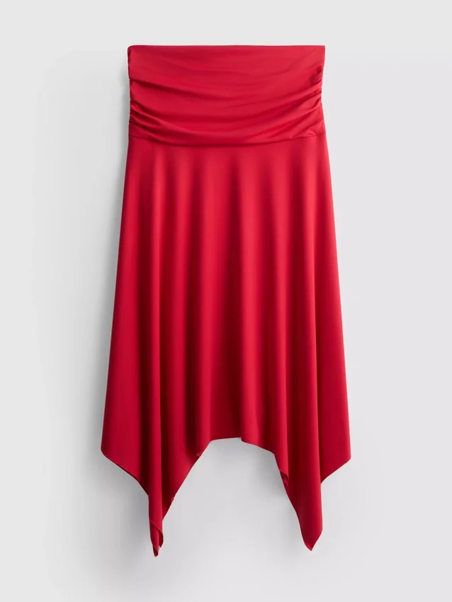 Hanky hem midi skirt Hanky hem midi skirt