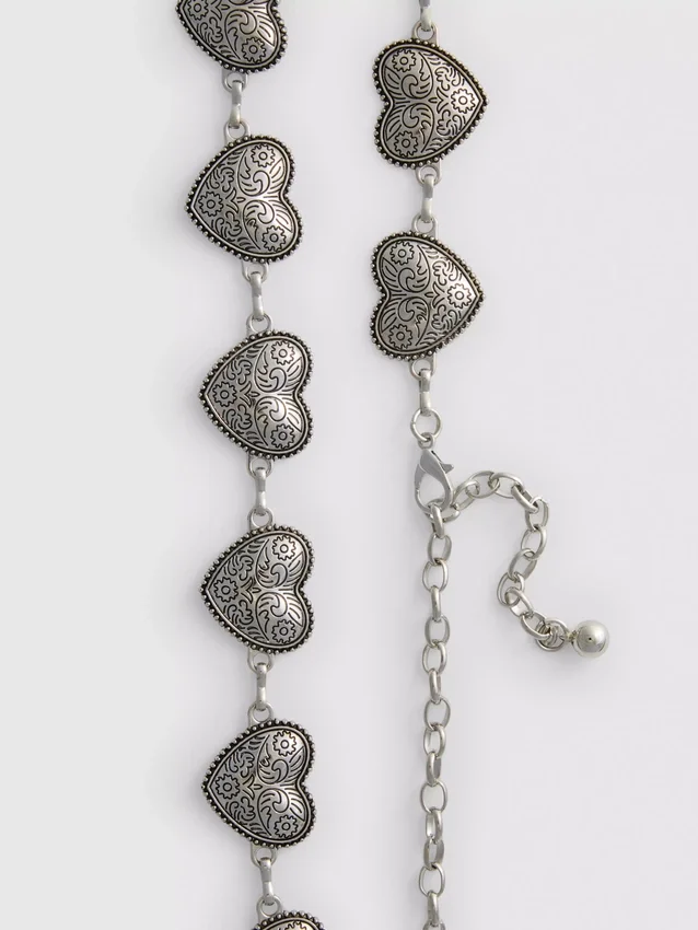 Heart chain belt Heart chain belt