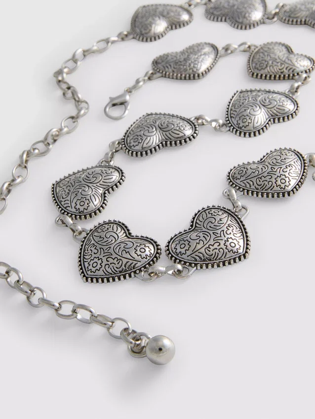 Heart chain belt Heart chain belt