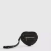 Heart keychain coin purse