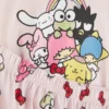 Hello kitty and friends graphic pajama top Hello kitty and friends graphic pajama top