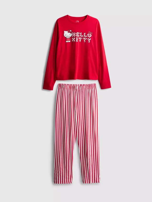 Hello kitty striped pajama set Hello kitty striped pajama set
