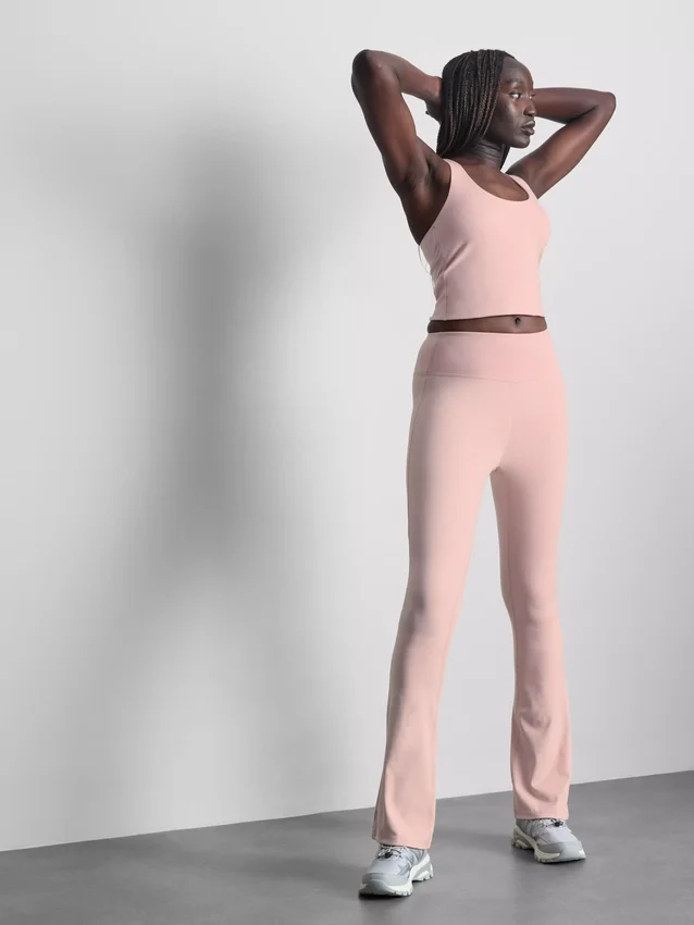 High waisted flared active leggings High waisted flared active leggings