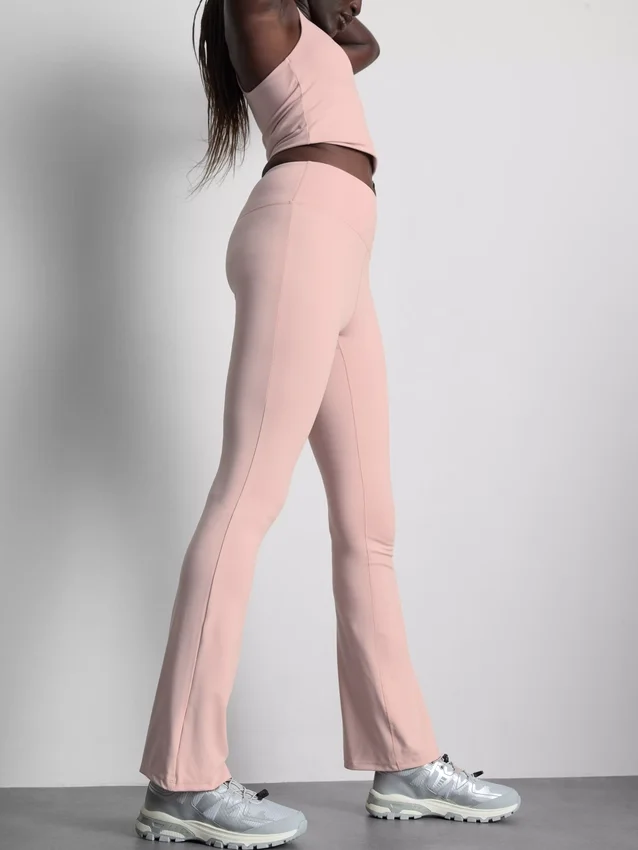 High waisted flared active leggings High waisted flared active leggings