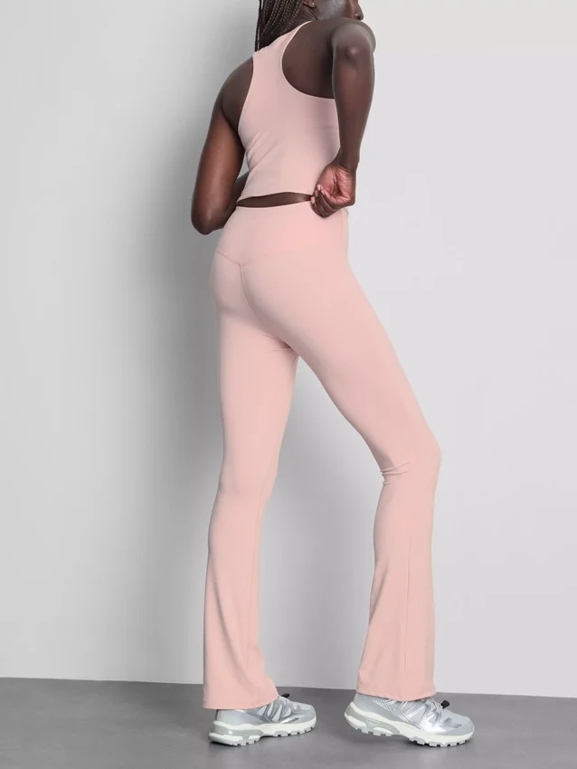 High waisted flared active leggings High waisted flared active leggings