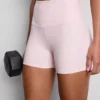 High waisted gingham active shorts High waisted gingham active shorts
