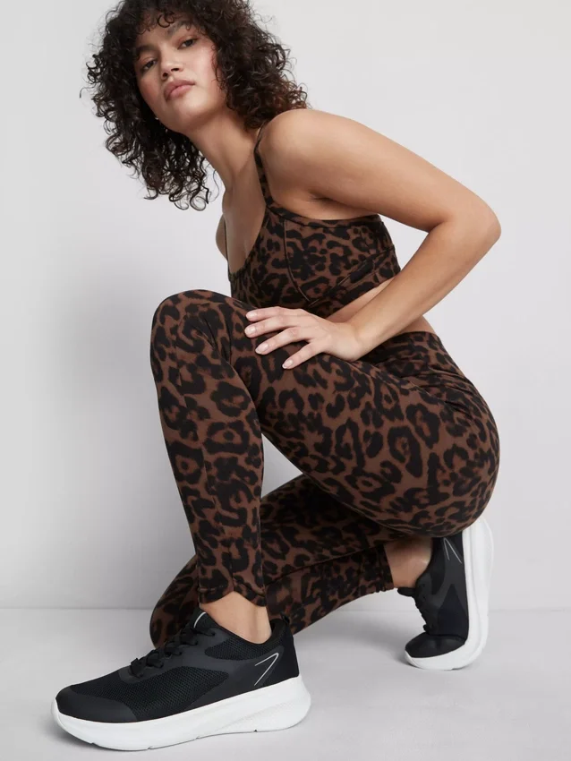 High waisted leopard active leggings High waisted leopard active leggings