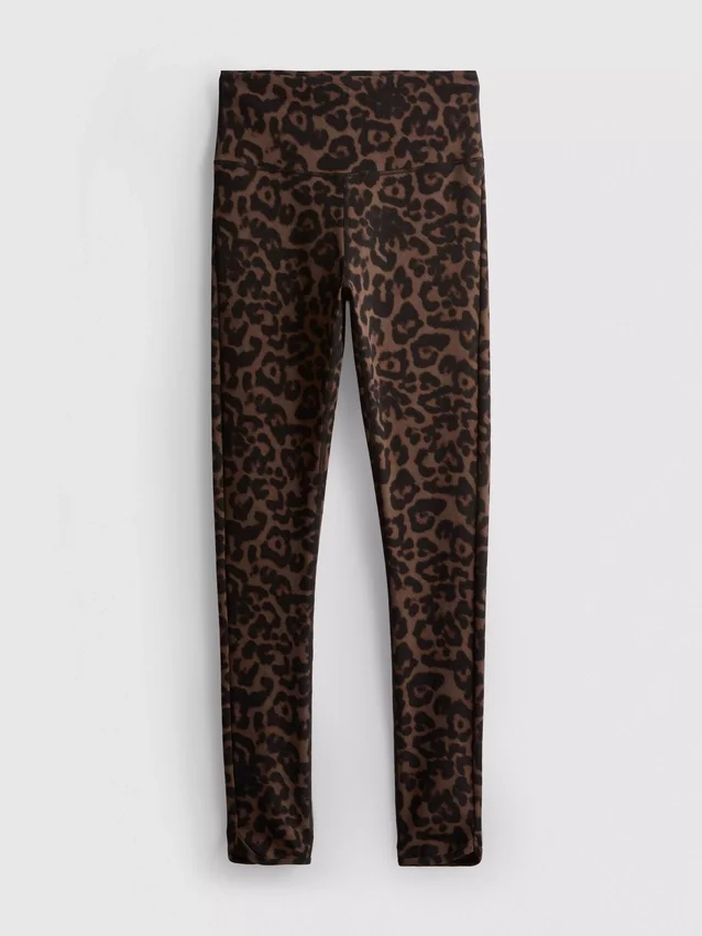 High waisted leopard active leggings High waisted leopard active leggings