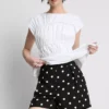 High-waisted printed shorts High-waisted printed shorts
