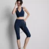High-waisted smooth support active capri leggings High-waisted smooth support active capri leggings