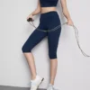 High-waisted smooth support active capri leggings High-waisted smooth support active capri leggings