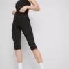 High-waisted smooth support active capri leggings High-waisted smooth support active capri leggings