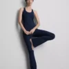 High-waisted smooth support flared active leggings High-waisted smooth support flared active leggings
