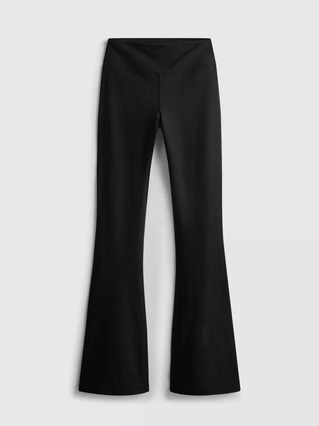 High-waisted smooth support flared active leggings High-waisted smooth support flared active leggings