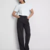 High-waisted straight-leg jeans High-waisted straight-leg jeans