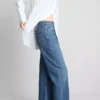 High-waisted straight-leg jeans High-waisted straight-leg jeans