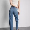 High-waisted straight-leg jeans High-waisted straight-leg jeans