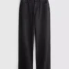 High-waisted straight-leg jeans High-waisted straight-leg jeans
