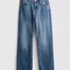 High-waisted straight-leg jeans High-waisted straight-leg jeans
