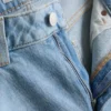 High-waisted straight-leg jeans High-waisted straight-leg jeans