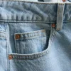 High-waisted straight-leg jeans High-waisted straight-leg jeans