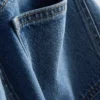 High-waisted straight-leg jeans High-waisted straight-leg jeans