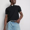 Honeycomb texture polo shirt Honeycomb texture polo shirt