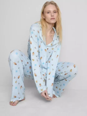 Ice age graphic boyfriend pajamas