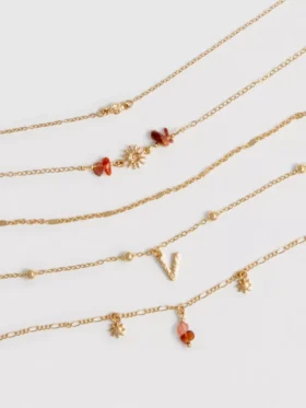 Initial friendship necklaces