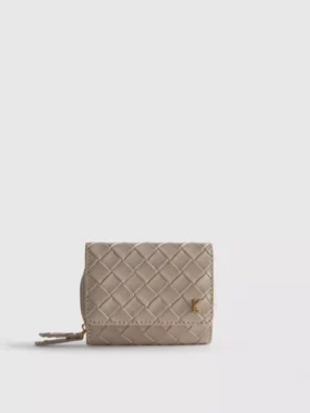 Initial quilted purse