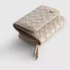 Initial quilted purse