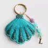 Initial shell bag charm