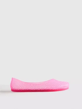 Jelly ballet flats