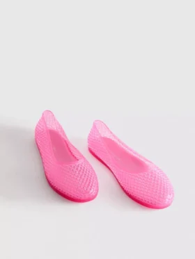 Jelly ballet flats
