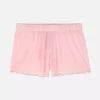 Jersey lettuce trim pajama shorts Jersey lettuce trim pajama shorts
