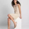 Knitted a-line mini dress Knitted a-line mini dress