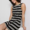 Knitted a-line mini dress Knitted a-line mini dress