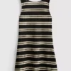Knitted a-line mini dress Knitted a-line mini dress