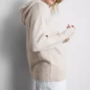 Knitted drawstring hoodie Knitted drawstring hoodie